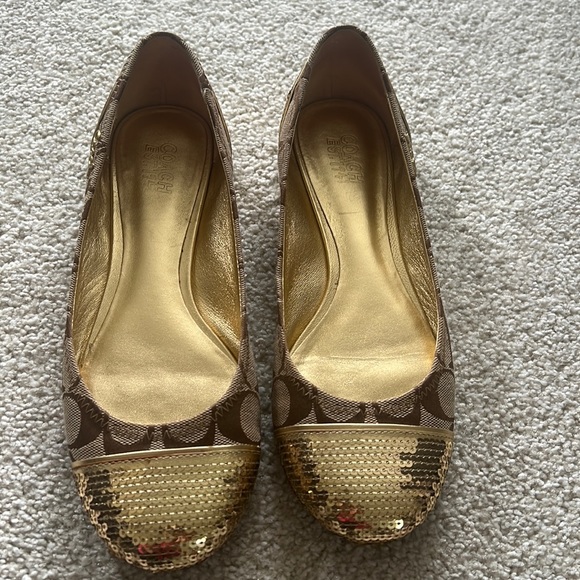 COACH Cecile signature ballet flats - Picture 1 of 4